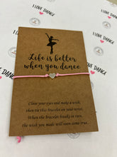 Load image into Gallery viewer, Dance Bracelet Gift for Dancer