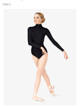 Load image into Gallery viewer, Turtleneck Long Sleeve Leotard - TB41

